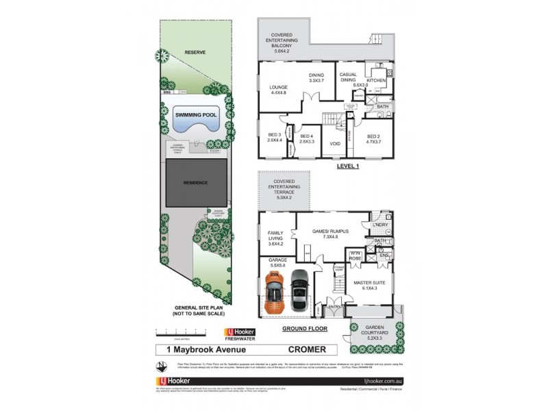 1 Maybrook Avenue, Cromer NSW 2099 Floorplan