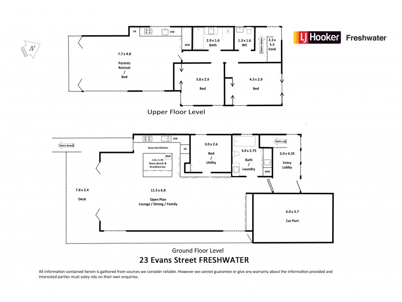 23 Evans Street, Freshwater NSW 2096 Floorplan