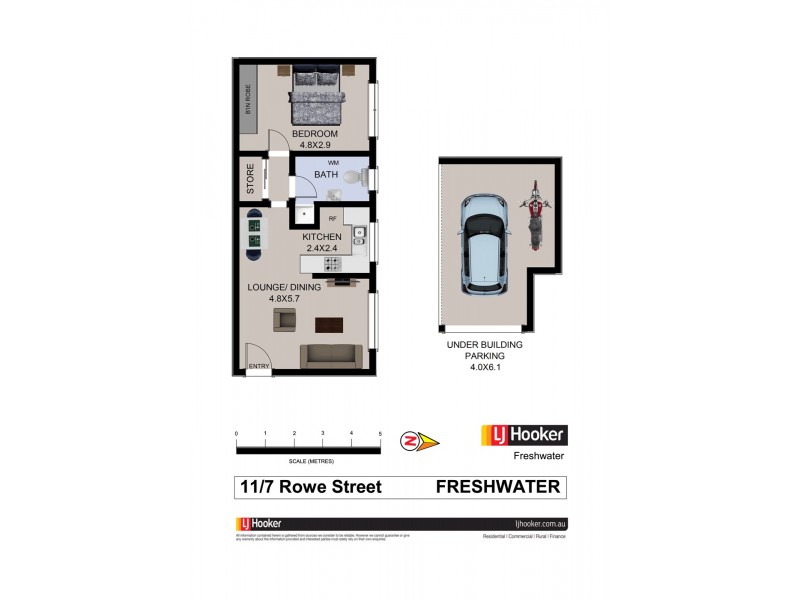 11/7 Rowe Street, Freshwater NSW 2096 Floorplan