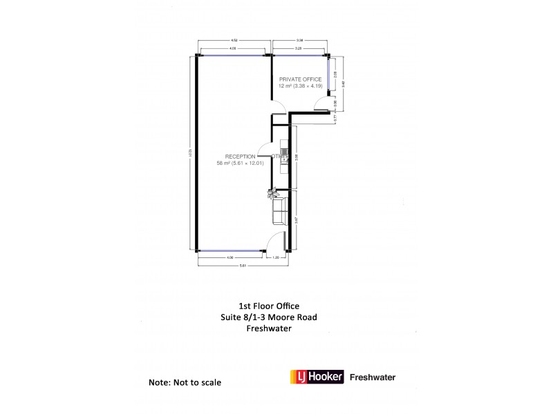 Suite 8 1- Moore Road, Freshwater NSW 2096 Floorplan