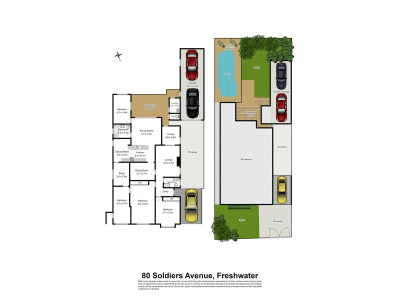 80 Soldiers Avenue, Freshwater NSW 2096 Floorplan