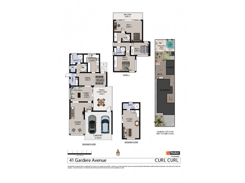 41 Gardere Avenue, Curl Curl NSW 2096 Floorplan