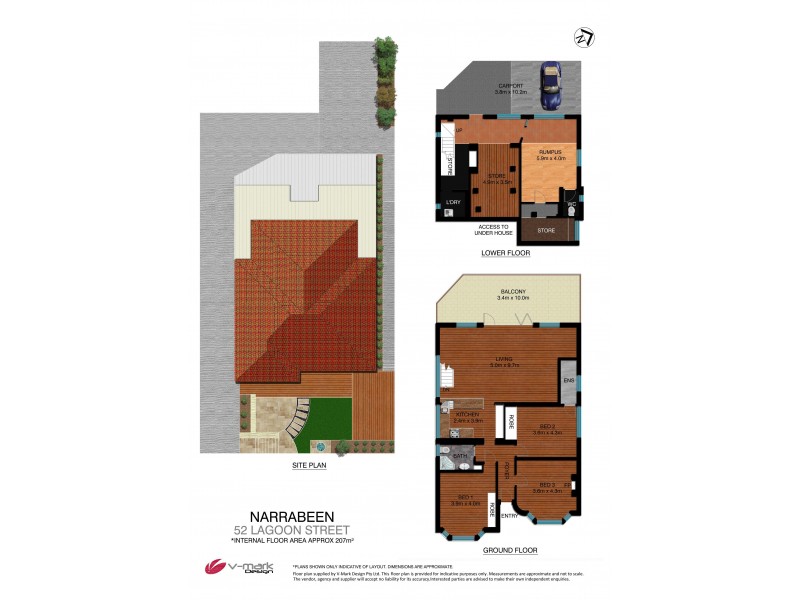 52 Lagoon Street, Narrabeen NSW 2101 Floorplan