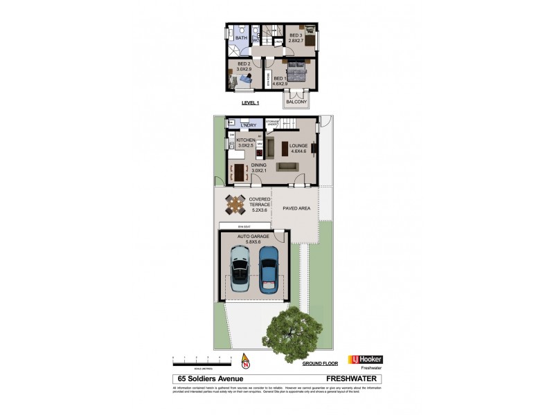 65 Soldiers Avenue, Freshwater NSW 2096 Floorplan