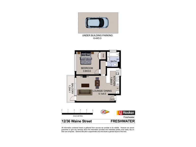 12/36 Waine Street, Freshwater NSW 2096 Floorplan