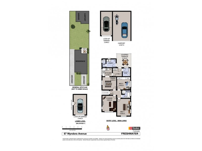 87 Wyndora Avenue, Freshwater NSW 2096 Floorplan