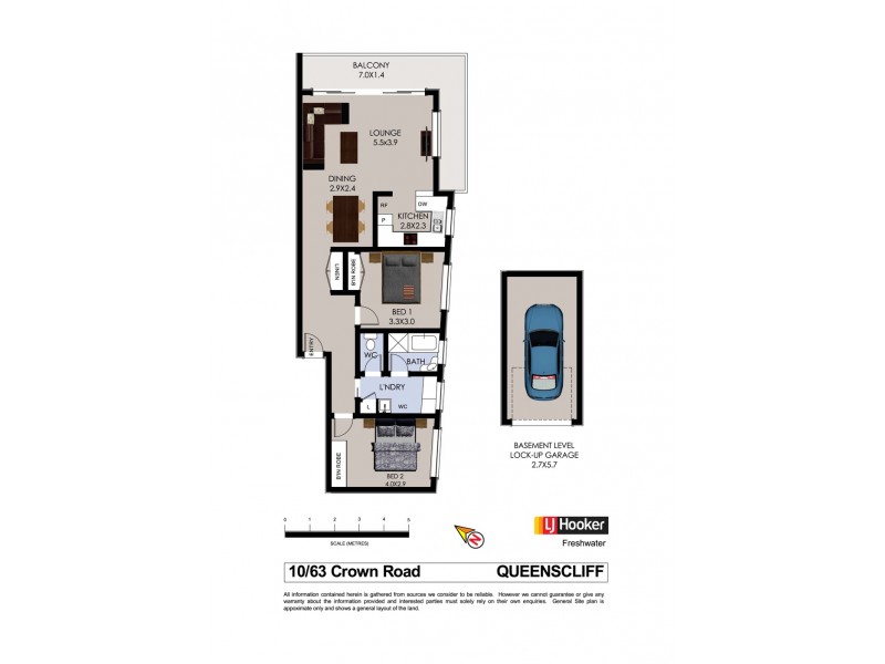 10/63 Crown Road, Queenscliff NSW 2096 Floorplan