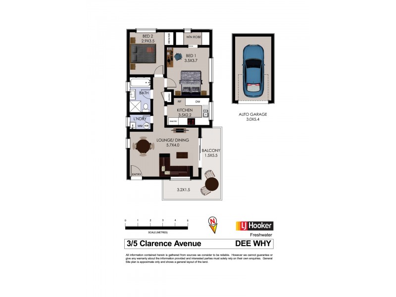 3/5 Clarence Avenue, Dee Why NSW 2099