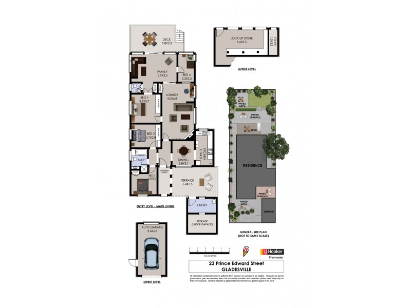 23 Prince Edward Street, Gladesville NSW 2111 Floorplan