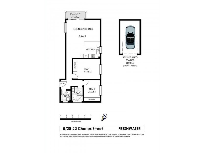 5/20 Charles Street, Freshwater NSW 2096