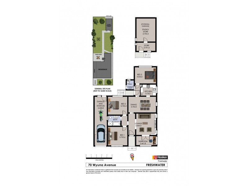 70 Wyuna Avenue, Freshwater NSW 2096 Floorplan