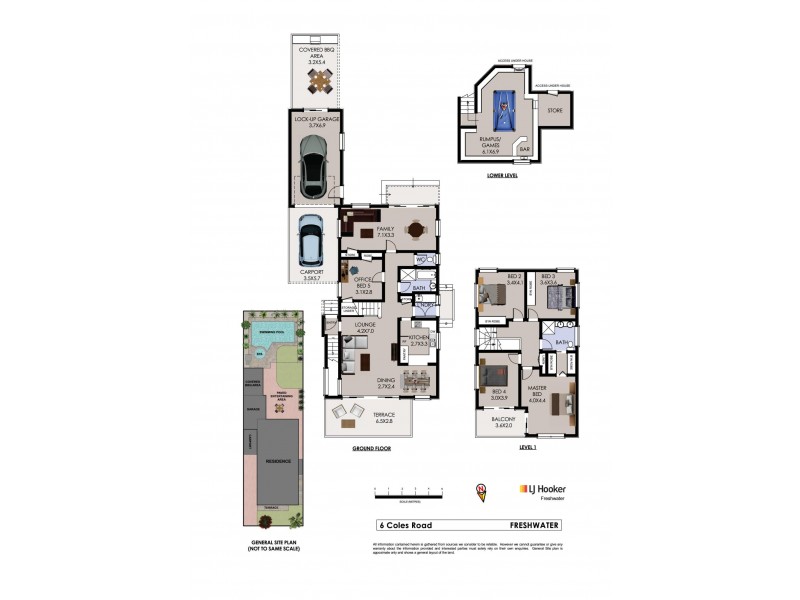 6 Coles Road, Freshwater NSW 2096 Floorplan