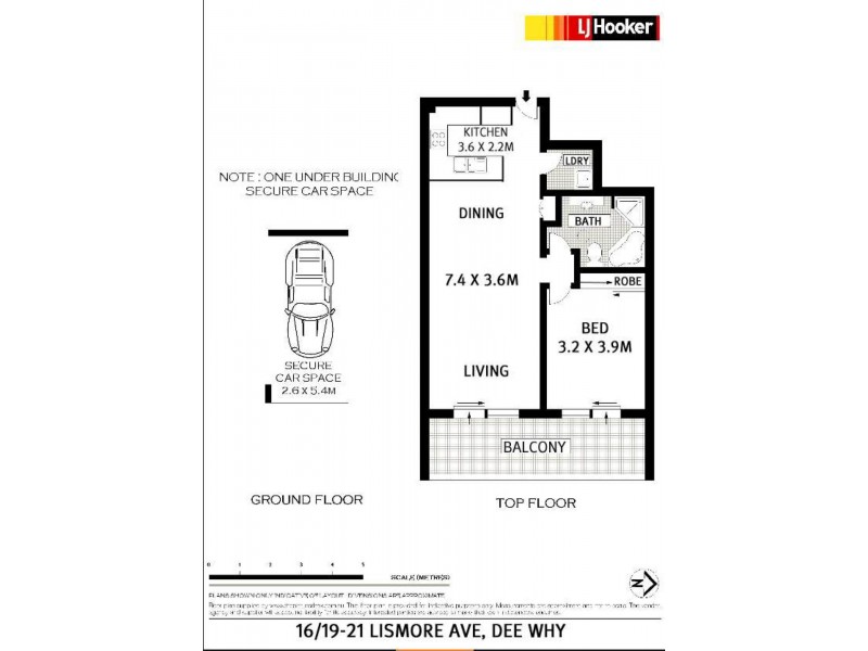 16/19-21 Lismore Avenue, Dee Why NSW 2099 Floorplan