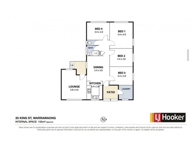 25 King Street, Warrawong NSW 2502 Floorplan
