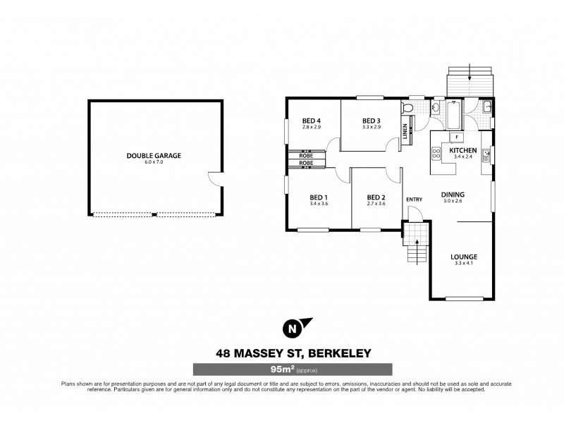 48 Massey Street, Berkeley NSW 2506 Floorplan