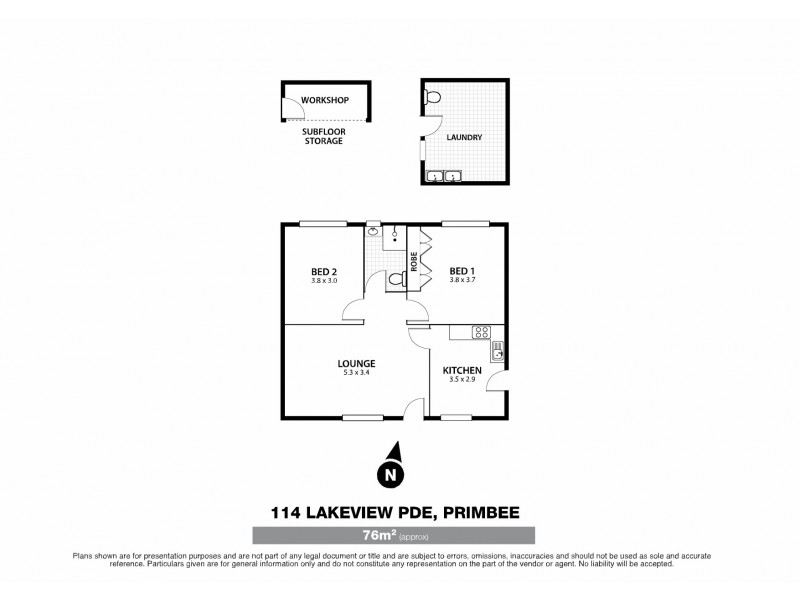 114 Lakeview Parade, Primbee NSW 2502 Floorplan