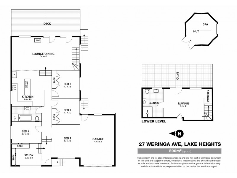 27 Weringa Avenue, Lake Heights NSW 2502 Floorplan