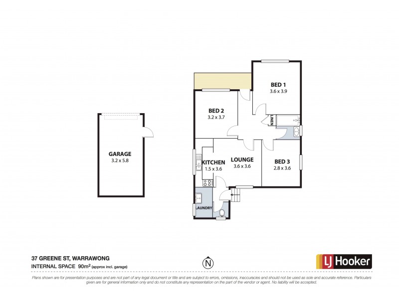 37 Greene Street, Warrawong NSW 2502 Floorplan