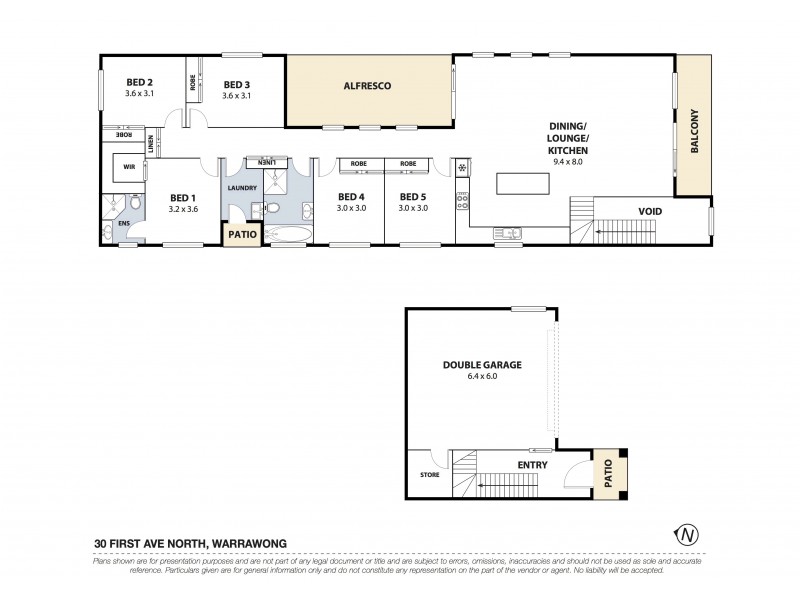 30 First Avenue North, Warrawong NSW 2502 Floorplan
