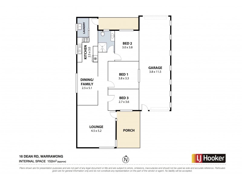 16 Dean Road, Warrawong NSW 2502 Floorplan