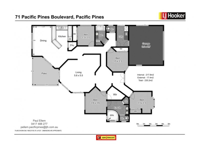 71 Pacific Pines Boulevard, Pacific Pines QLD 4211 Floorplan