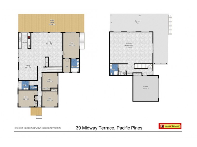 39 Midway Terrace, Pacific Pines QLD 4211 Floorplan