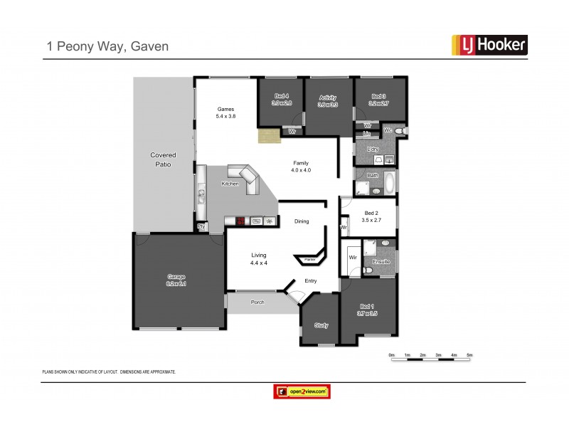 1-5 Peony Way, Gaven QLD 4211 Floorplan