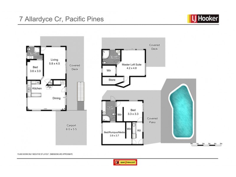 7 Allardyce Crescent, Pacific Pines QLD 4211 Floorplan