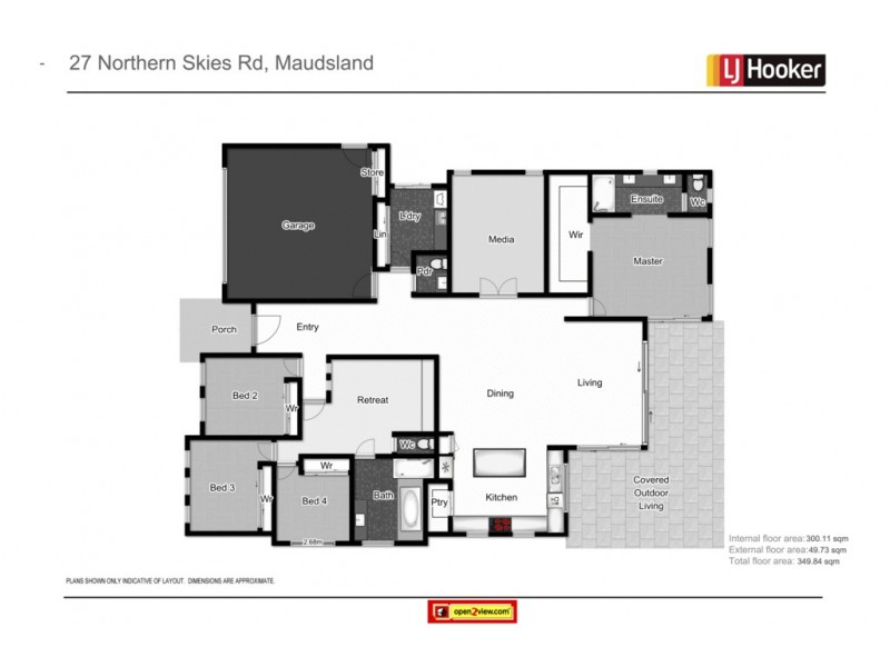 27 Northern Skies Terrace, Maudsland QLD 4210 Floorplan
