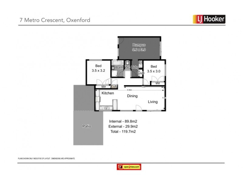 1/7 Metro Crescent, Oxenford QLD 4210 Floorplan