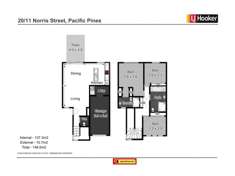 20/14 Norris Street, Pacific Pines QLD 4211 Floorplan