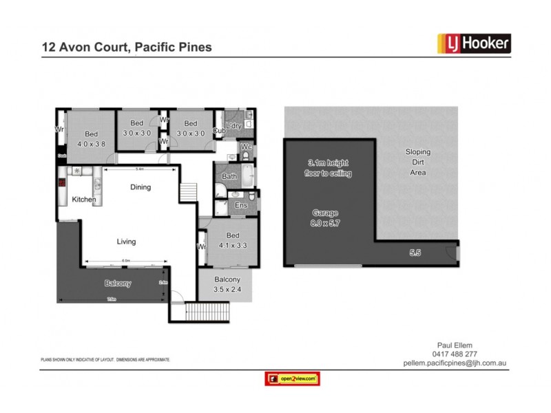 12 Avon Court, Pacific Pines QLD 4211 Floorplan