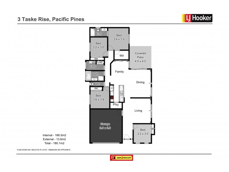 3 Taske Rise, Pacific Pines QLD 4211 Floorplan