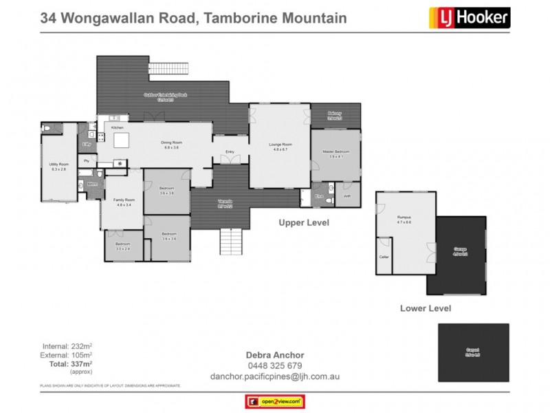 34 Wongawallan Road, Mount Tamborine QLD 4272 Floorplan