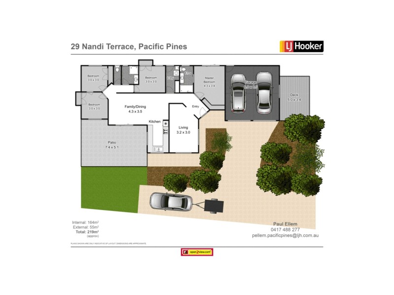 29 Nandi Terrace, Pacific Pines QLD 4211 Floorplan