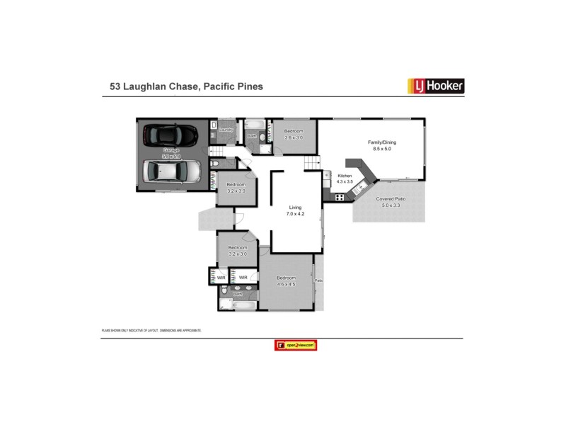 53 Laughlen Chase, Pacific Pines QLD 4211 Floorplan