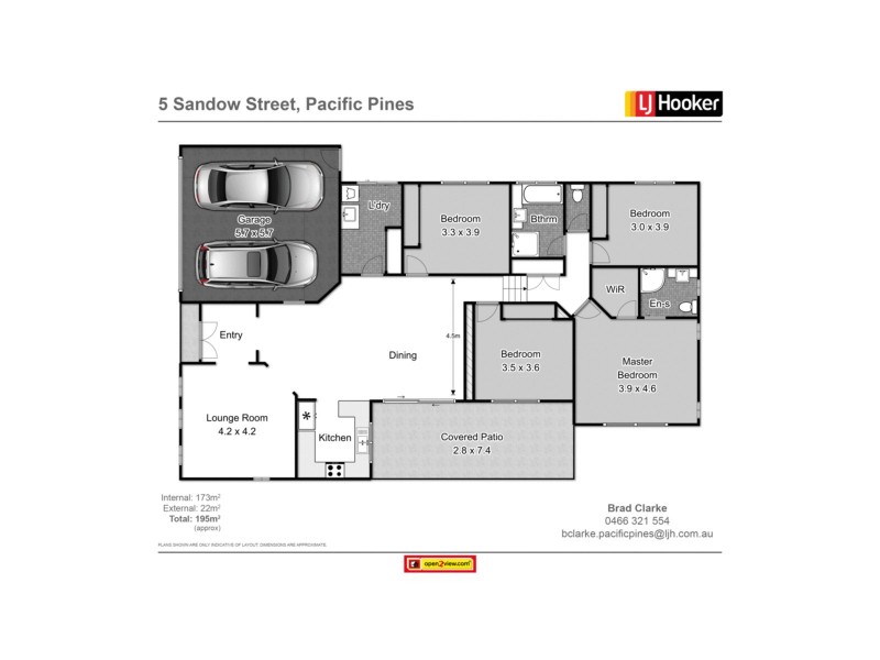 5 Sandow Street, Pacific Pines QLD 4211 Floorplan
