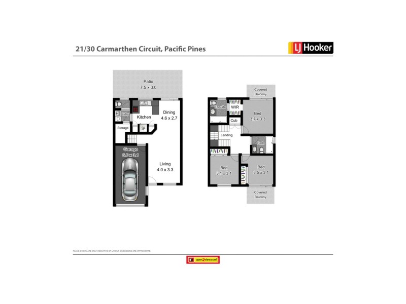 21/30 Carmarthen Circuit, Pacific Pines QLD 4211 Floorplan