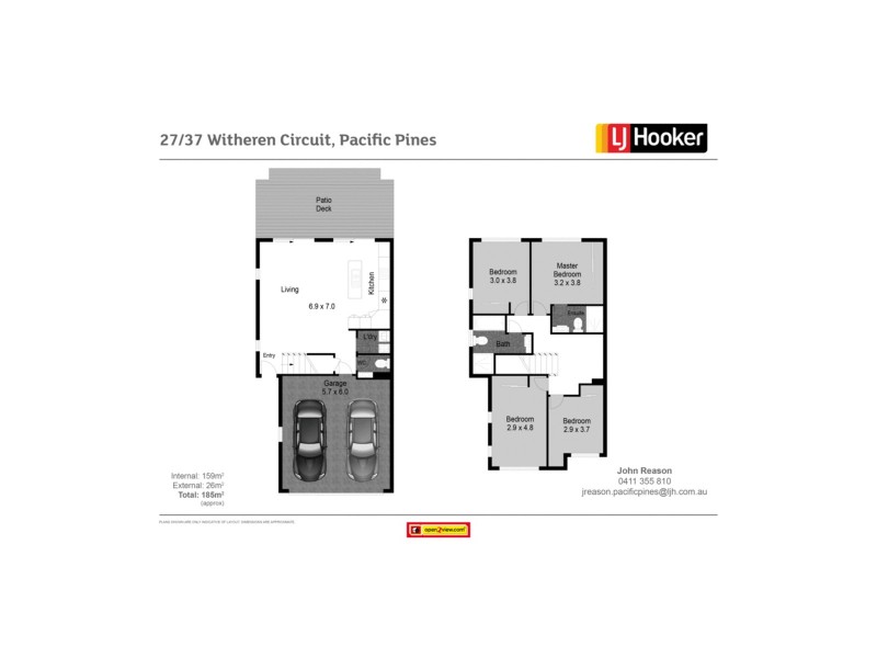 27/37 Witheren Circuit, Pacific Pines QLD 4211 Floorplan