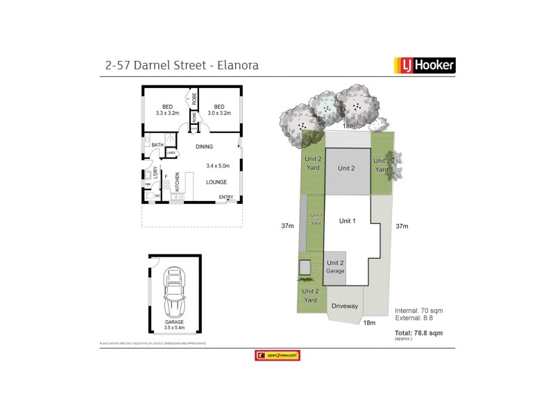 2/57 Darnel Street, Elanora QLD 4221 Floorplan