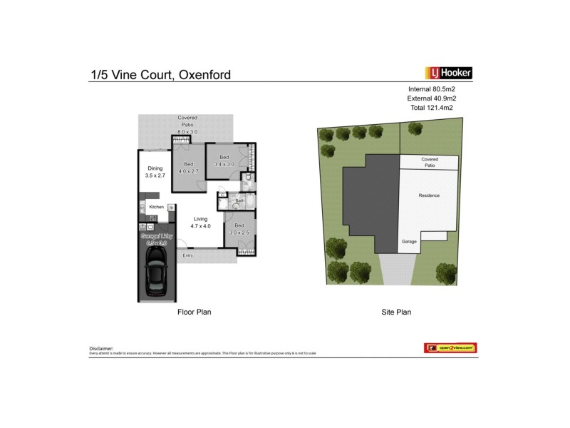 1/5 Vine Court, Oxenford QLD 4210 Floorplan