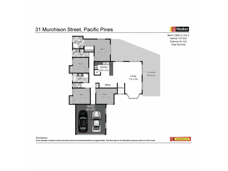 31 Murchison Street, Pacific Pines QLD 4211 Floorplan