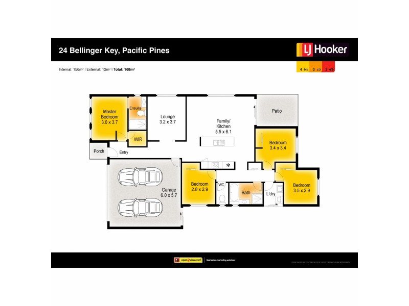 24 Bellinger Key, Pacific Pines QLD 4211 Floorplan