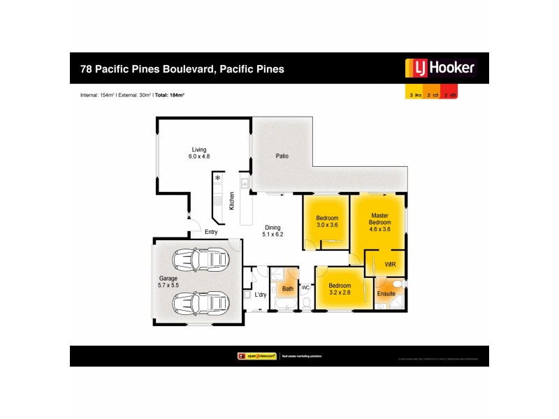 78 Pacific Pines Boulevard, Pacific Pines QLD 4211 Floorplan
