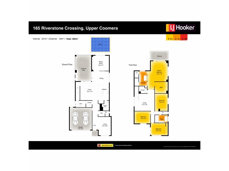 165 Riverstone Crossing, Maudsland QLD 4210 Floorplan