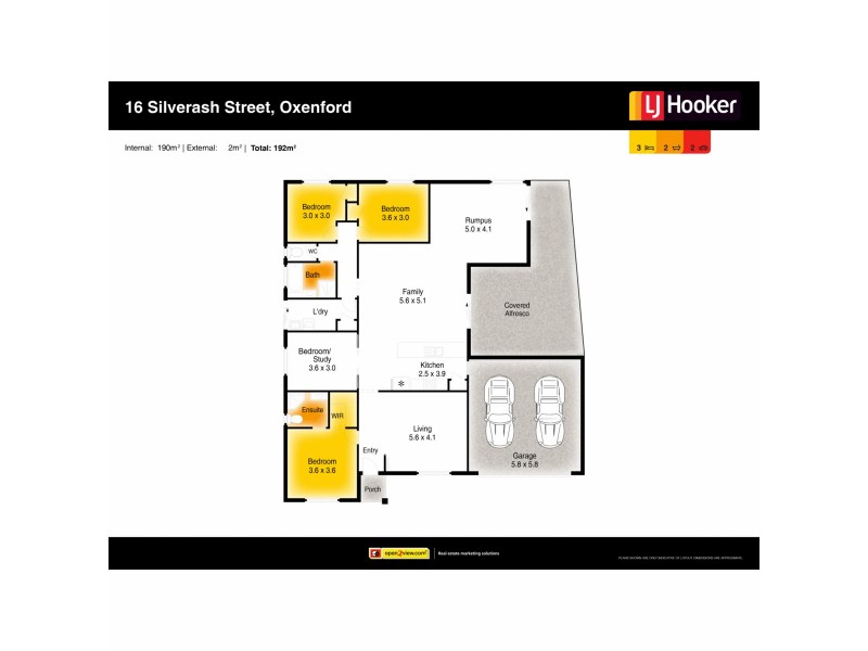 16 Silverash Street, Oxenford QLD 4210 Floorplan