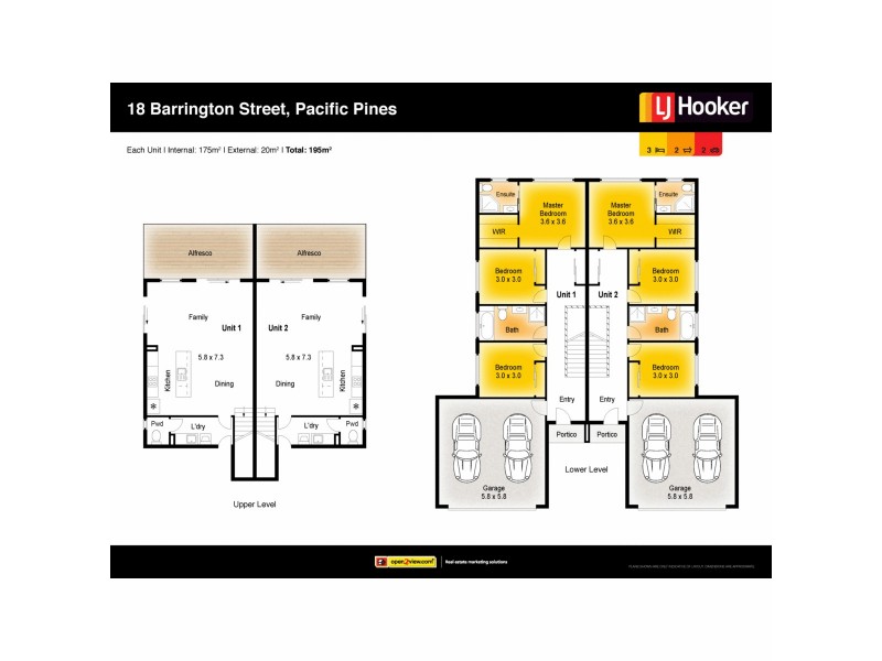 1/18 Barrington Street, Pacific Pines QLD 4211 Floorplan