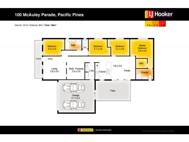 100 McAuley Parade, Pacific Pines QLD 4211