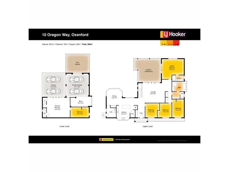 10 Oregon Way, Oxenford QLD 4210 Floorplan