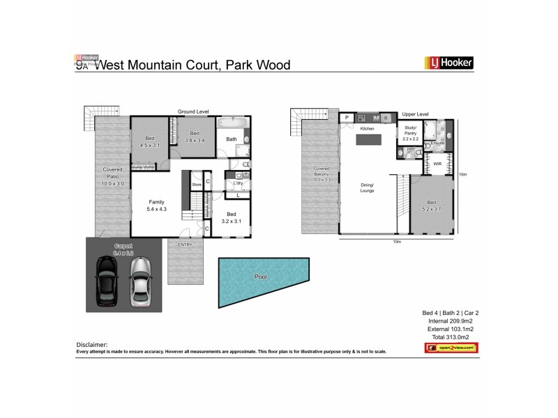 9A West Mountain Court, Parkwood QLD 4214 Floorplan